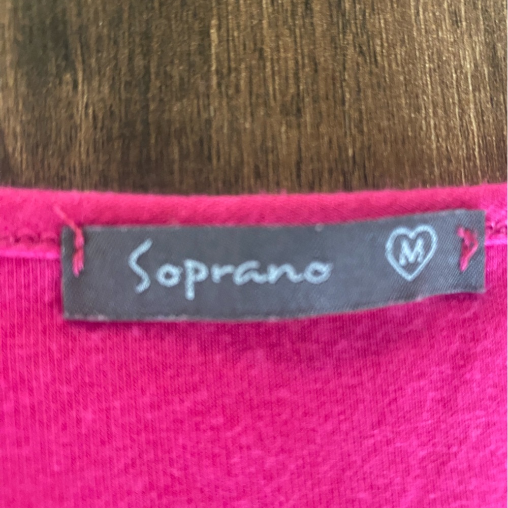 3/4 Sleeve Bodycon Mini Dress in a Vibrant Barbie Y2K Hot Pink SZ Medium - Picture 6 of 8
